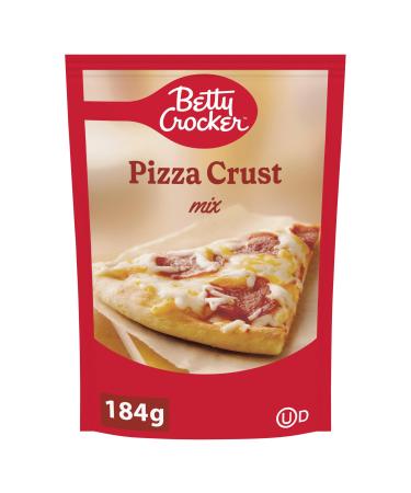 BETTY CROCKER Pizza Crust Mix Just Add Water Makes 1 12-Inch Crust Pizza 184 Grams Package of Pizza Crust Mix Easy To Bake