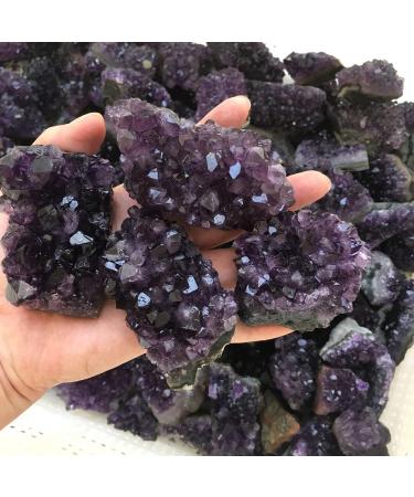 1pc Natural Stone Uruguay Amethyst Quartz Crystal Cluster Specimen Home Furnishing Decoration (Size : 100-120g) - Buy Online on GoSupps.com