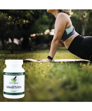 MediTrim Energy Supplements Metabolism Booster Supports Vitality Satiety & Physique Goals Smooth System Balance Green Coffee Bean Apple Cider Vinegar Hibiscus 90 Capsules (Pack of 1) 90 Count (Pack of 1) - Buy Online on GoSupps.com