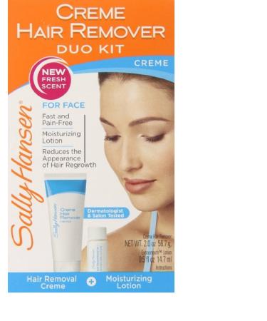 Creme Hair Remover Kit for Face Upper Lip & Chin by Sally Hansen