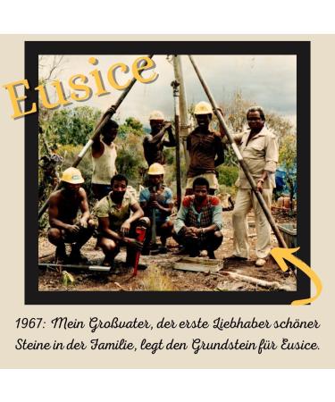 Eusice Heart Bergkristall (White Quartz) - Handmade Natural Stone for Well-Being Lithotherapy Chakra & Meditation - 40mm-55mm - Buy Online on GoSupps.com