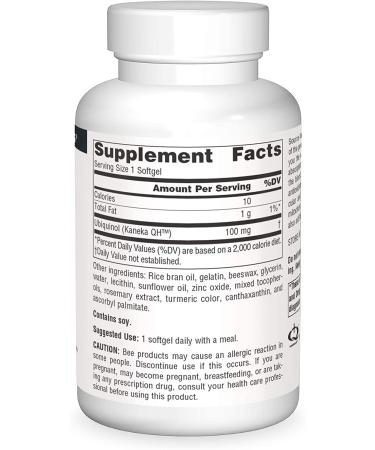 Source Naturals Ubiquinol CoQH 100 mg - 90 Softgels for Heart Health - Buy Online on GoSupps.com