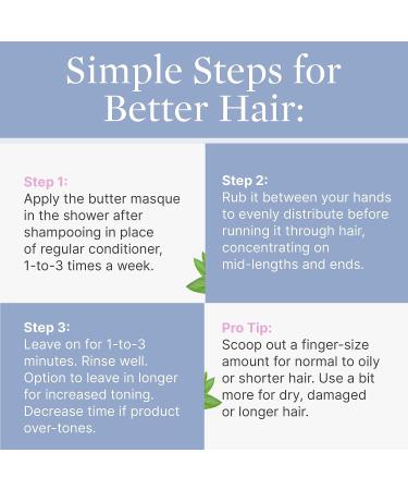 Better Not Younger Silver Lining Purple Butter Masque 6.8 Fl Oz - Revitalize Aging Hair - Buy Online on GoSupps.com