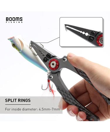 Booms Fishing X02 Aluminium Saltwater Fishing Pliers Kit - Hook Remover, Split Ring Pliers, Braided Line Cutters - X12_7 inch_Gun Color - Buy Online on GoSupps.com