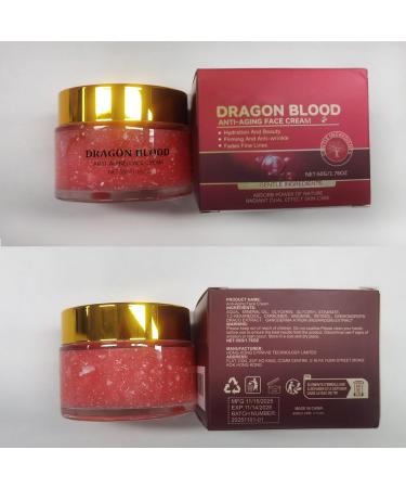 Dragon Blood Cream, Retinol Dragon Blood Face Cream, Anti-Wrinkle Firming Moisturizer for Women, Deep Hydration & Radiant Skin (2PC) - Buy Online on GoSupps.com