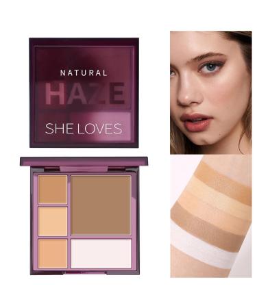 Corrector Makeup Cream Face Palette Light to Neutral Conceal Trouble Spots Dullness Dark Circles Correct Discolorations Camouflage Imperfections Covers Redness Frifer 01#