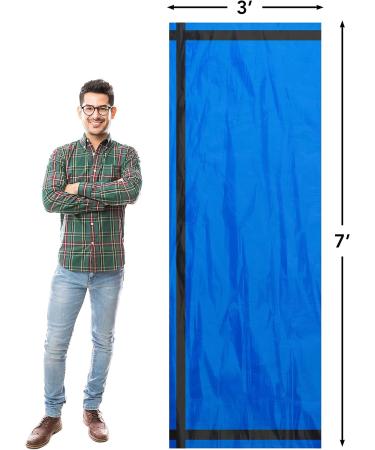 SAFETON Emergency Bivy Sack in Blue - Lightweight & Durable Shelter - Buy Online on GoSupps.com