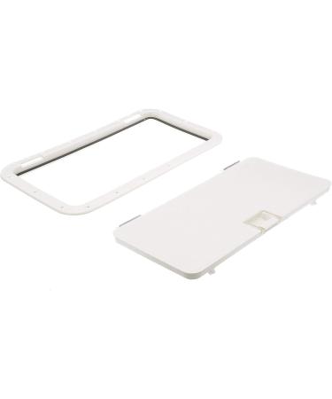 Seachoice 10 x 20 Stainless Steel Hatch with White Handle - Buy Online on GoSupps.com