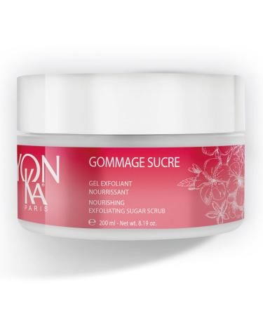Yon-Ka Relax Sugar Body Scrub 200ml-gentle peeling donates moisture turns into milk when contacted with water with tiare and jasmine fragrance