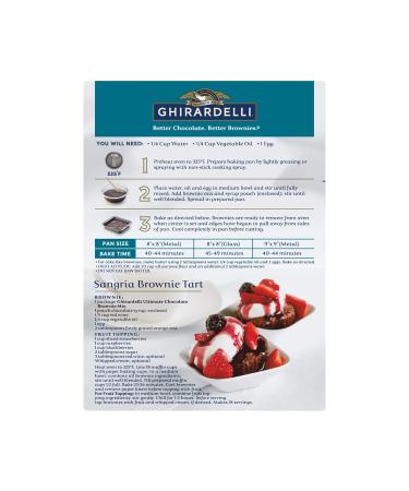 Buy GHIRARDELLI Triple Fudge Brownie Mix - 19 oz | Perfect for Baking & Indulgent Treats | Ships Internationally - Buy Online on GoSupps.com