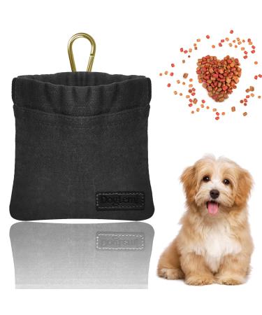 Deliciency for dogs free -handed dog element litder with automatic closure small feed bag for dog training with carabiners puppies treat for dogs for dog training black - Buy Online on GoSupps.com