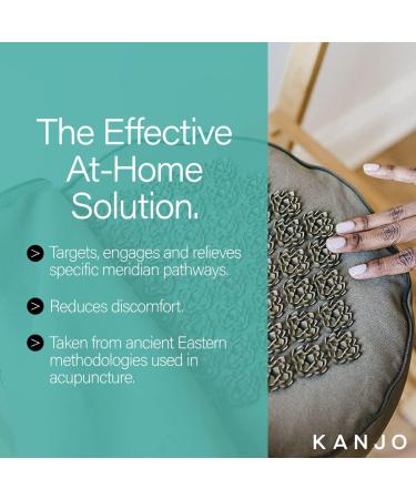 Kanjo Acupressure Floor Pillow | Relieve Stress & Enhance Wellness | International Shipping Available - Buy Online on GoSupps.com