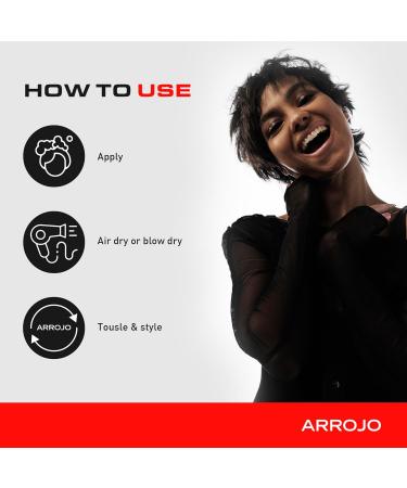 ARROJO Hair Styling Cream for Men & Women - Versatile Smoothing & Volume Cream - Hold & Define Hair - 5.1 fl oz - International Shipping Available - Buy Online on GoSupps.com