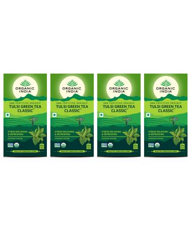 Organic India Tulsi Tea Green 18 Infusion Bags 1.21 oz (34.2 g)