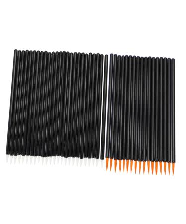 VINTORKY Lash Brush 100pcs Disposable Cosmetic Stick Wands Eyelash Brush Tools Applicator Eyeliner Mascara Makeup Eye