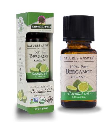 Nature's Answer Essential Oil Organic Bergamot Bergamont
