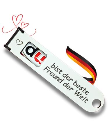 You are the best friend in the world - Original DUPLO chocolate bar gift box with banknote compartment to personalize (friend)