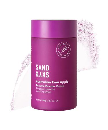 Sand & Sky Australian Glow Berries Enzyme Powder Polish Face Peel. Enzyme Exfoliator, Facial Cleanser and Exfoliating Face Wash Skin Care.