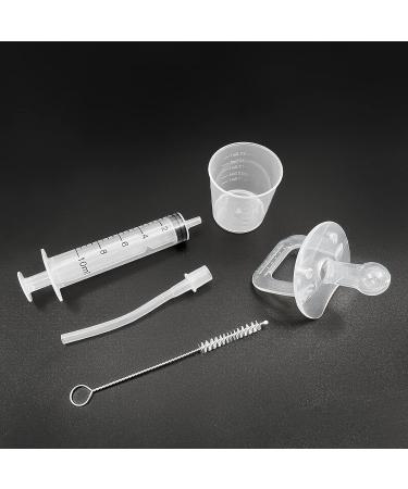 Pacifier Medicine Dispenser - Baby Medicine Syringe for Oral Feeding (White) - Buy Online on GoSupps.com