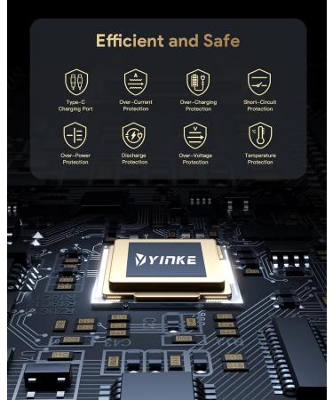 Yinke Type C Charging Station for Braun Series 3 5 6 7 9 XT5 Electric Shaver | 1m USB C Cable | Store & Charge Your Razors (3.5V/12V) - Buy Online on GoSupps.com
