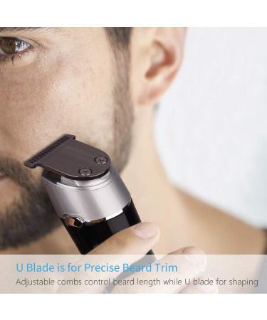 Buy the Best 5 in 1 Multi-functional Beard Trimmer Kit - Waterproof Rechargeable Men's Grooming Set with Dual Shaver & Precision Nose/Ear Trimmer (Black - Buy Online on GoSupps.com