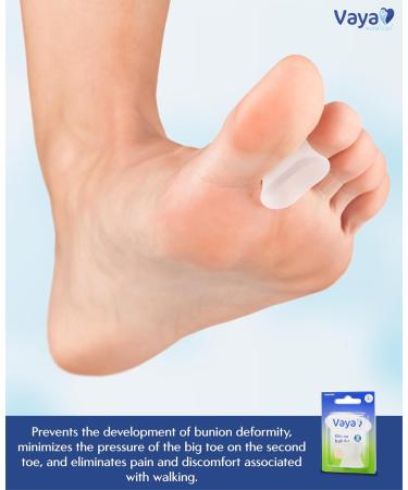 Vaya Medical Toe Separator for Hallux Valgus & Bunion Relief - Smartgel Polymer Gel Size M - 1 Piece - Buy Online on GoSupps.com