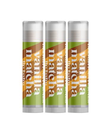 Vanilla Matcha Lip Balm - Set of Three