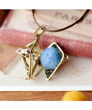 Vintage Openwork Essential Oil Pendant Necklace | Aromatherapy Ball Jumper Chain - International Shipping Available - Buy Online on GoSupps.com