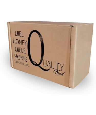 100% Pure Bee Honey. Raw Honey. 1 Kg. Produced in Spain. Unpasteurized and unheated. High quality artisan. Glass jar. Great variety of exquisite flavors. (Heather) - Buy Online on GoSupps.com