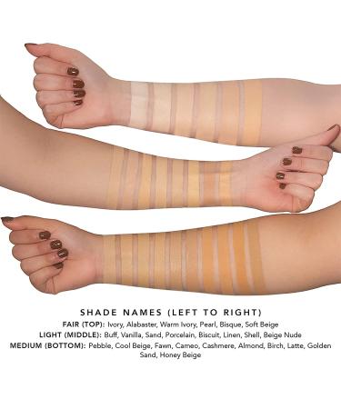 Jouer Essential High Coverage Cr me Foundation - 50 Shades for All Skin Tones - Paraben & Cruelty Free - Vegan - Desert-Tan with Peachy Undertones - Buy Online on GoSupps.com