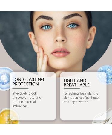 Moisturizing Sunscreen Travel Size for Women Portable Sunscreen Lotion SPF 50+ for Travel - Buy Online on GoSupps.com