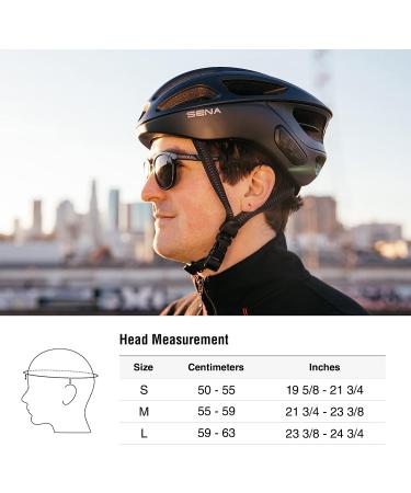 Sena R1 / R1 EVO Smart Communications Bluetooth Cycling Helmet (2022) - Matte White, Large - Buy Online on GoSupps.com