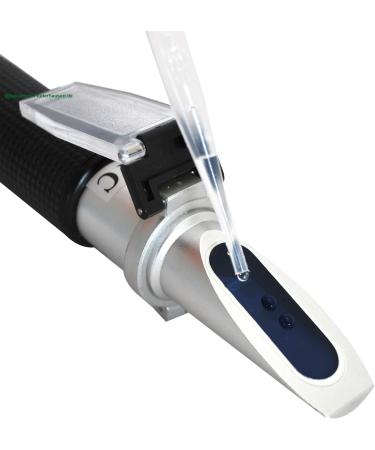 Refractometer with ATC - Precision Salt Density & Salinity Measurement for Aquariums & Sea Water - Buy Online on GoSupps.com