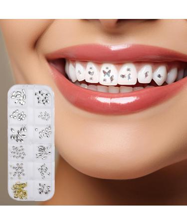 Yiurse Toothstones Reflective Crystal Set - DIY Dental Jewelry & Tartar Remover - Fashionable Professional Teeth Care - Buy Online on GoSupps.com