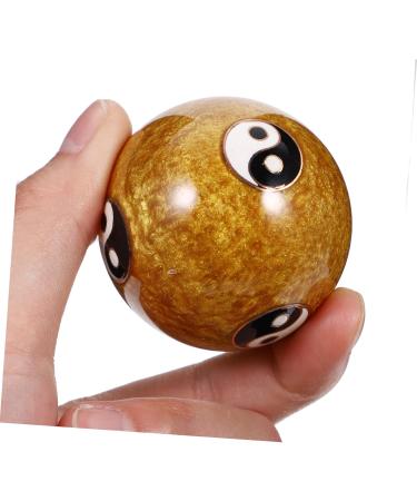 Healeved 6-Stk Metal Massage Balls - Hand Rollers & Gymnastics Tools for Fitness Training - Buy Online on GoSupps.com