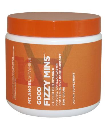 Mt. Angel Vitamins - Good Fizzy Mins Calcium Plus Vitamin D Comprehensive Bone Support (300 Grams) 10.58 Ounce (Pack of 1)