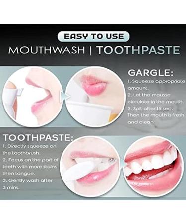 180ml Coconut Oil Tooth Cleansing Mousse Tooth Paste Teeth whitening Toothpaste Use Foam Deeply Cleaning Remove Tooth Stains Whitening Teeth - Buy Online on GoSupps.com