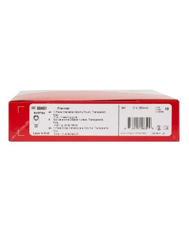 Buy Premier Colostomy Pouch Drainable 5/8"-2-1/8" Stoma 12L 1pc System - Transparent 88400 10 Ct - International Shipping Available - Buy Online on GoSupps.com