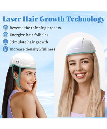 Laser Hair Growth Cap Red Light Therapy Helmet for Hair Regrowth FDA Cleared Hair Loss Treatment for Men and Women with Thinning Hair Rechargeable Hair Growth Product - Buy Online on GoSupps.com