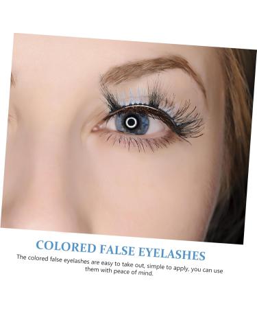 IWOWHERO 3 Pairs Eyelash Set False Lashes False Eyelashes Fake Eyelash for Women Colored Lashes Fake Eyelashes Colored Eyelashes Colored Fake Lashes Imitation Cosplay - Buy Online on GoSupps.com