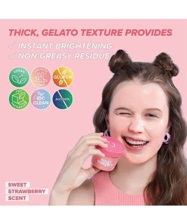 I Dew Care Berry Groovy Brightening Glycolic Mask 3.52 oz - Radiant Skin - Buy Online on GoSupps.com