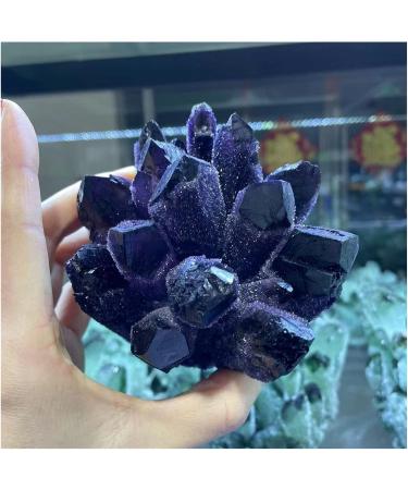 Natural Crystal Rough Crystals 1pc Natural Rare Purple Quartz Crystal Cluster - Buy Online on GoSupps.com