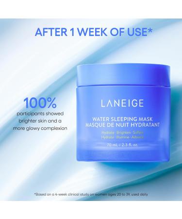 LANEIGE Water Bank Blue Hyaluronic Cream Moisturizer: Hydrating Korean Face Cream with Squalane & Ceramide for Skin Barrier Support Dermatologist-Tested Icons To Go Set - Buy Online on GoSupps.com