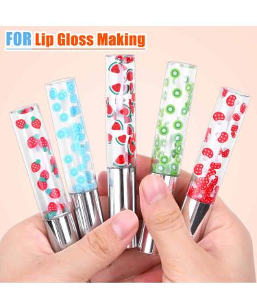 12000 Pcs Assorted Fruit Nail Art Slices - DIY Slime, 3D Polymer, Resin Making Charms for Lip Gloss, Nail Art, Cellphone Decor - 15 Styles by Acejoz - Buy Online on GoSupps.com