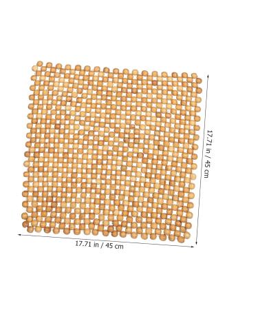 Buy Gatuida Wooden Bead Car Seat Cushion | Cooling Seat Cover & Mat with Pearls - Ideal for Comfort & Style in All Vehicles - Buy Online on GoSupps.com