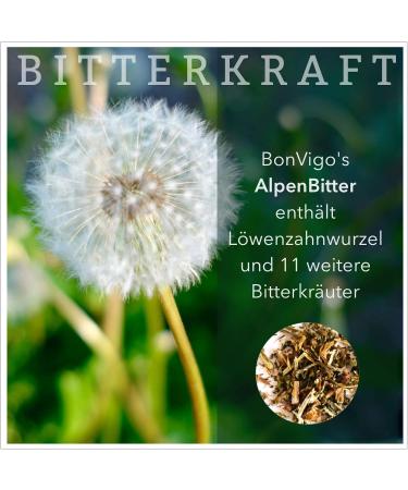 Bonvigo Alpenbitter - 180 Capsules of Bitter Herbs for Liver Fat Metabolism & Digestion | Monastery Recipe Stomach Bitter Formula - Buy Online on GoSupps.com