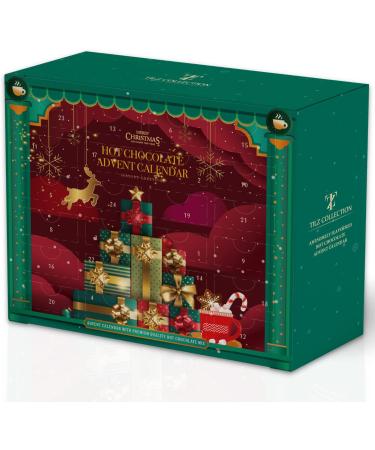 Hot Chocolate Advent Calendar 2023-24 Days Hot Chocolate Flavour Selection of Toasted Marshmallow Hazelnut Gingerbread Salted Caramel and More - Hot Chocolate Gift Set | Christmas Set - Buy Online on GoSupps.com