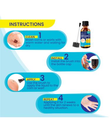 Meoly Maximum Treatment Liquid Corn & Callus Remover for Fast Foot Care - Plantar & Common Callus Treatment for Kids & Adults - Buy Online on GoSupps.com