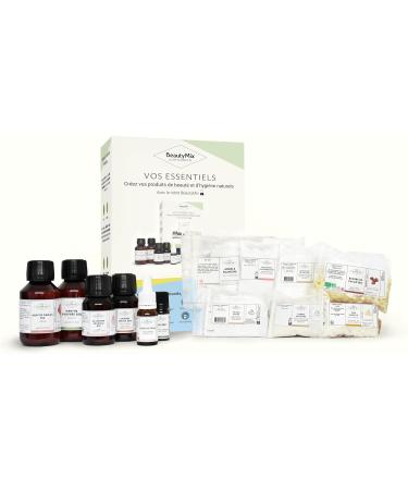 The "Your Essentials" Box: Your Complete Home Cosmetic Routine - To be made with the BeautyMix Robot - Make 10 hygiene product recipes for a complete natural and DIY routine - Buy Online on GoSupps.com