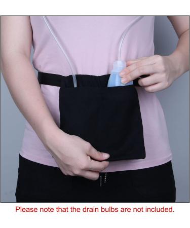 Mastectomy Drain Holder & Adjustable Pouch | Post-Surgery Recovery Supplies for Tummy Tuck - Buy Online on GoSupps.com